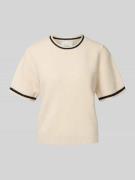 Neo Noir Regular Fit Strickshirt mit Woll-Anteil Modell 'MAWINA' in Be...