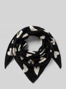 Kurt Beines Schal in dreieckiger Form in Black, Größe 1