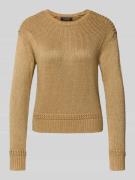 Lauren Ralph Lauren Strickpullover mit Rundhalsausschnitt Modell 'FASH...