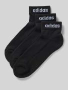 adidas Sportswear Socken mit Label-Print im 3er-Pack in Black, Größe 3...