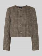 Vero Moda Boxy Fit Kurzblazer ohne Kragen Modell 'STINA' in Beige, Grö...