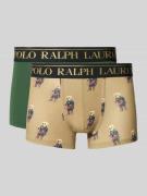 Polo Ralph Lauren Underwear Trunks mit elastischem Logo-Bund im 2er-Pa...