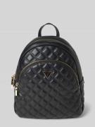 Guess Rucksack mit Label-Detail Modell 'GIULLY II' in Black, Größe 1