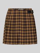 Only Ausgestellter Mini-Rock mit einseitig gelegten Falten Modell 'CAT...