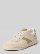 Marc O'Polo Low Top Sneaker aus edlem Rindleder in Offwhite, Größe 40
