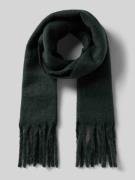 Pieces Schal mit langen Fransen Modell 'NIKITA' in Dunkelgruen, Größe ...