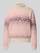 Dale of Norway Rollkragenpullover im Allover-Look Modell 'Highland' in...