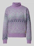 Dale of Norway Rollkragenpullover im Allover-Look Modell 'Highland' in...