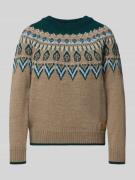 Dale of Norway Norwegerpullover aus Wolle Modell 'SULA' in Camel, Größ...