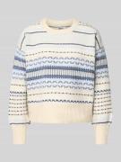 Only Regular Fit Strickpullover mit überschnittenen Schultern Modell '...