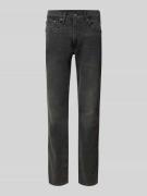 Levi's® Straight Fit Jeans mit Logo-Patch Modell 'Taper' in Dunkelgrau...