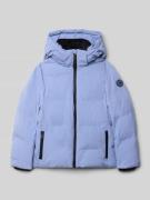 CARS JEANS Regular Fit Steppjacke mit Kapuze Modell 'MUYLA' in Hellbla...