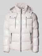 Antony Morato Steppjacke mit Kapuze in Weiss, Größe 46