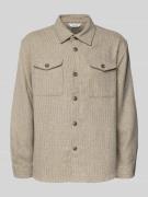 SELECTED HOMME Regular Fit Hemdjacke mit Woll-Anteil Modell 'LOSEPABLO...