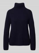 Drykorn Strickpullover mit Stehkragen Modell 'ARWEN' in Marine, Größe ...