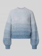 Drykorn Strickpullover aus Alpaka-Mix Modell 'LARELYA' in Hellblau Mel...