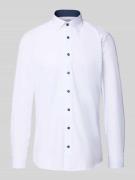 OLYMP Level Five Body Fit Businesshemd mit Kentkragen in Weiss, Größe ...