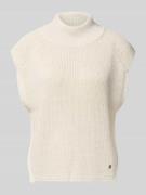 monari Pullunder mit Label-Detail in Ecru, Größe 34