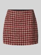 Liu Jo White Minirock mit Fransen in Rot, Größe 36