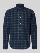 SELECTED HOMME Regular Fit Freizeithemd aus reiner Baumwolle in Dunkel...