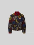 Kenzo Jacke mit Reißverschluss in Schoko, Größe L