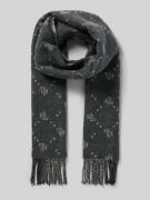 Lauren Ralph Lauren Schal mit Woll-Anteil in Hellgrau, Größe 1