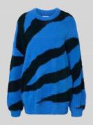 Noisy May Strickpullover mit Rundhalsausschnitt Modell 'HEIDI' in Jean...