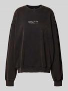 Karo Kauer Oversized Sweatshirt mit Rundhalsausschnitt Modell 'Legacy'...
