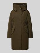 khujo Jacke mit Kapuze Modell 'CHARLYN' in Oliv, Größe S