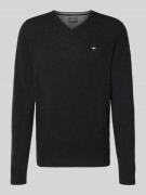Fynch-Hatton Regular Fit Pullover Woll-Kaschmir-Mix Modell 'Merino' in...