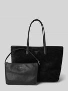 Guess Tote Bag mit Tragehenkel Modell 'VICTTORIA' in Black, Größe 1