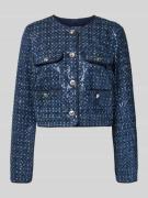 Guess Blazer mit Rundhalsausschnitt Modell 'ELISA' in Jeansblau, Größe...