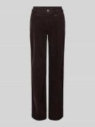 MAC Cordhose mit 5-Pocket-Design in Dunkelbraun, Größe 34/32