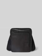 Strellson Lederrucksack mit Label-Prägung Modell 'HYDE PARK' in Black,...