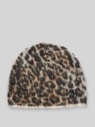 HUGO Mütze mit Woll-Alpaka-Anteil Modell 'SAMIDI_HAT' in Beige, Größe ...