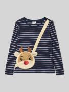 s.Oliver RED LABEL Regular Fit Langarmshirt aus reiner Baumwolle in Ma...