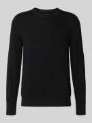 Marc O'Polo Regular Fit Strickpullover aus Baumwoll-Schurwoll-Mix in B...