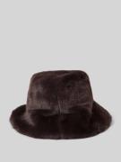 monari Mütze aus Kunstfell Modell 'Hut' in Dunkelbraun, Größe 1