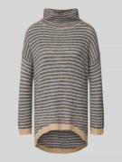 Apricot Oversized Strickpullover mit gerippten Abschlüssen in Mittelgr...