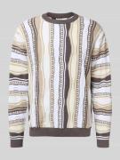 Redefined Rebel Strickpullover mit gerippten Abschlüssen Modell 'TETON...