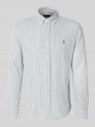 Polo Ralph Lauren Freizeithemd mit Knopfleiste in Dunkelgruen, Größe L