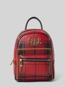 Lauren Ralph Lauren Rucksack mit Tartan-Karo und Label-Applikation in ...