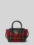 Lauren Ralph Lauren Handtasche mit Schulterriemen in Bordeaux, Größe 1