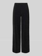 Vero Moda Wide Leg Hose mit elastischem Bund Modell 'BERLIN' in Black,...
