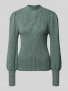 Only Regular Fit Strickpullover aus Viskose-Mix Modell 'KATIA' in Schi...