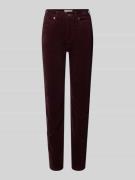 Marc O'Polo Slim Fit Samthose aus Baumwoll-Mix Modell 'ALKEA' in Borde...