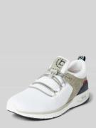 bugatti Sneaker mit Label-Badge Modell 'Numbis' in Weiss, Größe 41