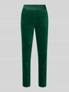 Marc Cain Hose mit elastischem Bund in Dunkelgruen, Größe 34