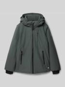 CARS JEANS Steppjacke mit Kapuze Modell 'Harwick' in Dunkelgruen, Größ...