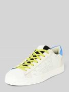 P448 Sneaker mit Schnürverschluss Modell 'JACKC' in Weiss, Größe 41